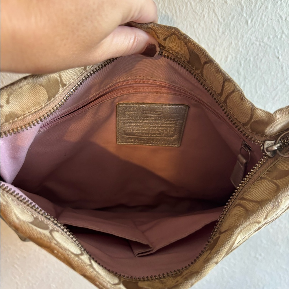 Coach Multicolor patchwork Signature Crossbody Bag - Picture 7 of 10